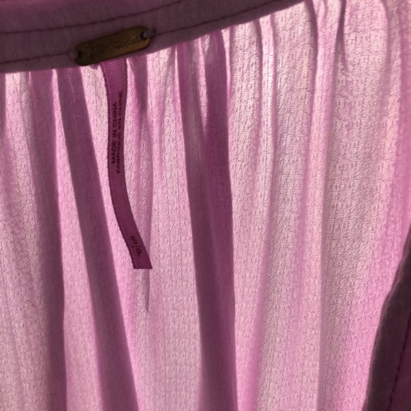 Free People lilac top/tunic - Picture 2 of 6